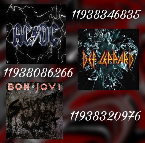 Bloxburg Rock Decals, Bloxburg Rock Poster Codes, Roblox Band Decals, Eminem Bloxburg Code, Roblox Picture Id Codes Album Covers, Bloxburg Guitar Decals, Band Poster Decals Bloxburg, Roblox Graffiti Decals, Bloxburg Record Store Decals