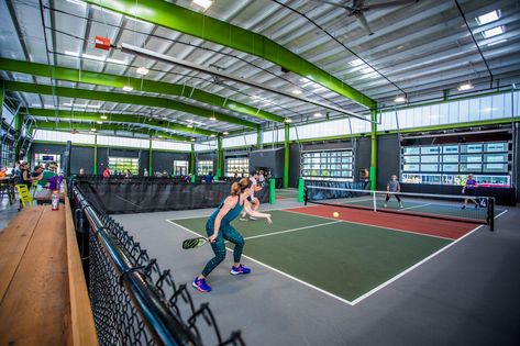 Chicken N Pickle - City of Glendale Chicken N Pickle, Rooftop Dining, Outdoor Restaurant Design, Pickleball Court, Team Building Events, Sports Complex, Grand Prairie, Indoor Sports, Entertainment Bar