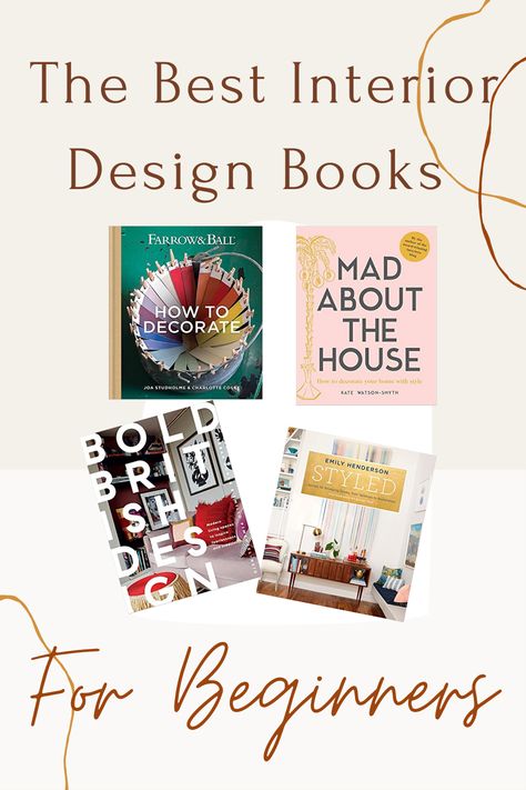 Interior design books for beginners Best Interior Design Books, The Interior Design Handbook, Architecture Books Design, Books To Read For Fashion Designing, Architecture Books To Read, Unique Bathroom Tiles, Interior Design For Beginners, Emily May, Books For Beginners