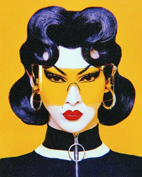 #violetchachki #violet #rpdr #rpdrs7 Violet Chachki, Drag Make-up, Piskel Art, Photographie Portrait Inspiration, Arte Inspo, Rupaul, Photography Inspo, Art Reference Photos, Drawing Inspiration