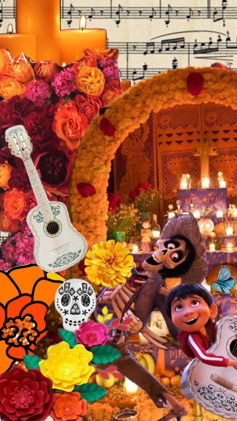 #coco #pixar Disney Aesthetic, Cute Disney, 2nd Birthday, Pixar, Aesthetic Wallpapers, Coco, In This Moment, Halloween, Disney