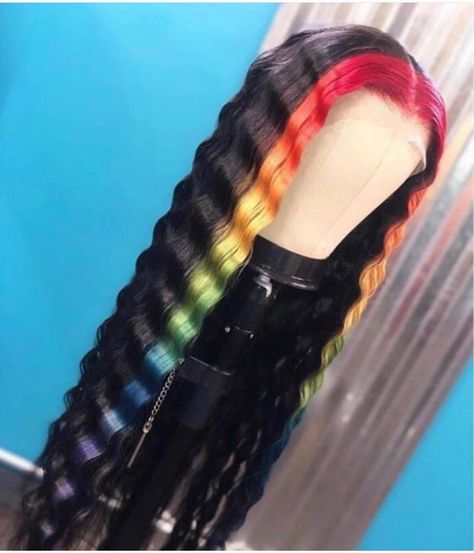 Cute Wigs, Dunner Wordend Haar, Easy Hairstyles For Medium Hair, Lace Fronts, Wig Ideas, Multicolored Hair, Easy Updos, Human Virgin Hair, Curly Girl Hairstyles