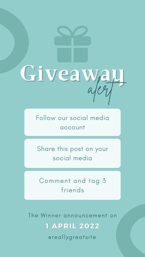 Blue Minimalist Giveaway Alert Instagram Story - Templates by Canva Giveaway Winner Announcement Instagram Story Template, Giveaway Poster Instagram, Giveaway Announcement Instagram, Giveaway Story Instagram, Business Giveaway Ideas Marketing, Giveaway Winner Announcement Instagram, Giveaway Template Instagram, Giveaway Ideas Instagram Design, Giveaway Post Ideas