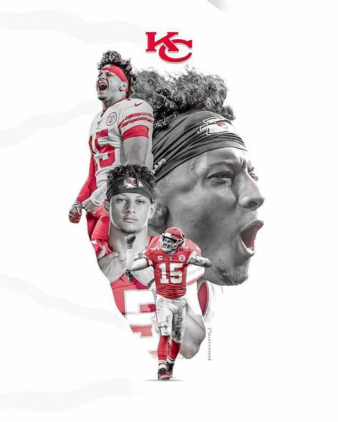 Patrick Mahomes Wallpaper Discover more American, football, Kansas City Chiefs, National Football League, Patrick Lavon Mahomes wallpaper. https://www.kolpaper.com/116135/patrick-mahomes-wallpaper-15-4/ Patrick Mahomes Wallpaper, Chiefs Wallpaper, Kc Football, Kansas Chiefs, Nfl Football 49ers, Nfl Football Art, Kansas City Chiefs Logo, Rams Football, Superbowl Champions