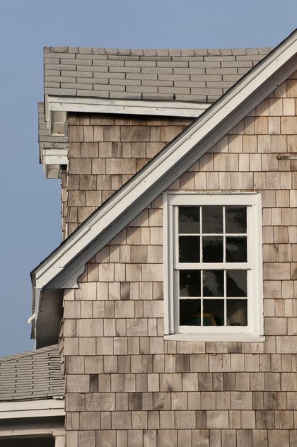 The natural: Cedar is big hit for house siding - The Boston Globe Cedar House Siding, Cedar Shake House, Cedar Siding Exterior, Cedar Shingle Siding, Cedar Shake Siding, Cedar Shingle, Cedar Shake Roof, Shingle House, Shake Siding