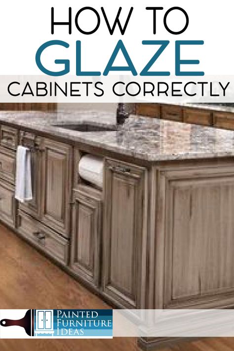 Painted Furniture Ideas | Furniture Painting Tips Archives - Painted Furniture Ideas Antiqued Painted Furniture, Distressed Painted Kitchen Cabinets, Rustic Painted Cabinets, Glazing Oak Cabinets, Glaze Stained Cabinets, Glazing Cabinets Kitchen, Diy Rustic Kitchen Cabinets Paint, Glazing Kitchen Cabinets Diy, Glaze Kitchen Cabinets Diy