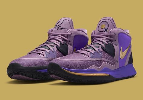 Kyrie Shoes, Vb Shoes, Kyrie 8, Nike Kyrie Infinity, Kyrie Infinity, Best Basketball Shoes, Wallpaper Purple, Nike Blazers Mid, Kyrie Irving