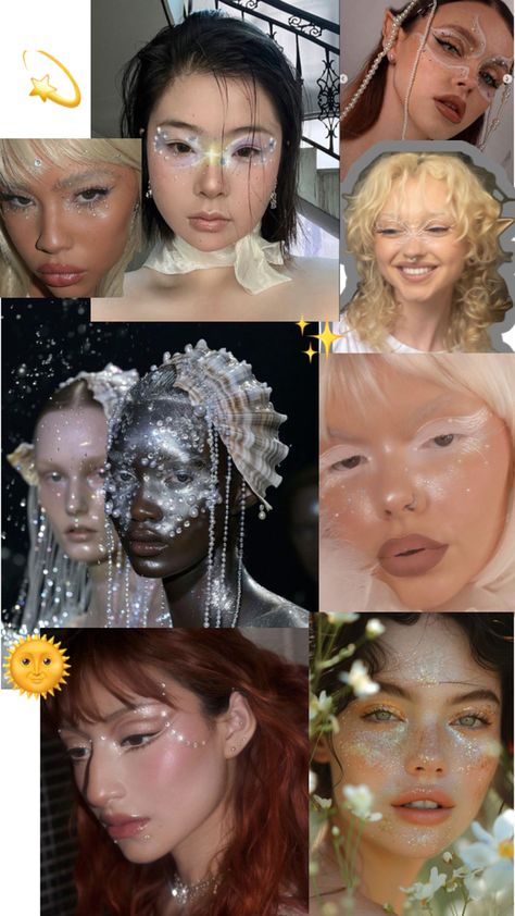 fairy, goddess, aphrodite inspired makeup looks Aphrodite Makeup, Inspired Makeup Looks, Fairy Goddess, Goddess Aphrodite, Ethereal Makeup, Inspired Makeup, Makeup Items, Fantasy Makeup, Aphrodite