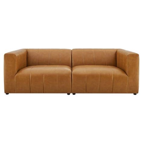 Living Room Sets Leather Modular Sofa, Custom Living Room, Lounge Area, Leather Loveseat, Modway Furniture, Upholstered Fabric, Loveseat Sofa, Retro Modern, Lounge Areas