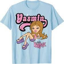 Yasmin Graphic Tshirt #bratz #graphictee Bratz Yasmin, Kids Discover, Kids Boxing, 2000s Fashion, Girly Outfits, Jean Outfits, Passion For Fashion, Branded T Shirts, Baby Blue