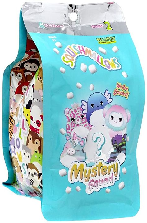 Amazon.com: Squishmallows 5-Inch Scented Blinds - Series 2 - Add Scented Blinds to Your Squad, Ultrasoft Stuffed Animal Little Plush Toys, Official Kellytoy Plush - Includes 1 Mystery Style : Toys & Games Pillow Pals, Blind Bag, Blind Bags, Cute Plush, Plush Dolls, Animal Plush Toys, Soft Plush, Plush Toy, Plush Toys