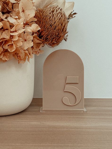 Excited to share the latest addition to my #etsy shop: Arch Table Numbers | Table Numbers | Acrylic Table Numbers | Table Number Wedding https://etsy.me/3Qg5uFO #wedding #gold #classic #beige #weddingtablenumber #tablenumbers #eventtablenumbers #weddingsignage #wedding Arch Table Numbers, Table Numbers Acrylic, Table Coordinate, Arch Table, Candy Bar Sign, Acrylic Table Numbers, Wooden Table Numbers, Design Shapes, Acrylic Table Number