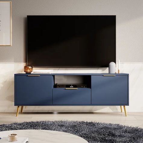 Selsey Living for TVs up to | Wayfair.co.uk Entertainment Units, Tv Stands, Stay Organized, Entertainment Unit, Staying Organized, Tv Stand, Flatscreen Tv, Improve Yourself, Living Spaces