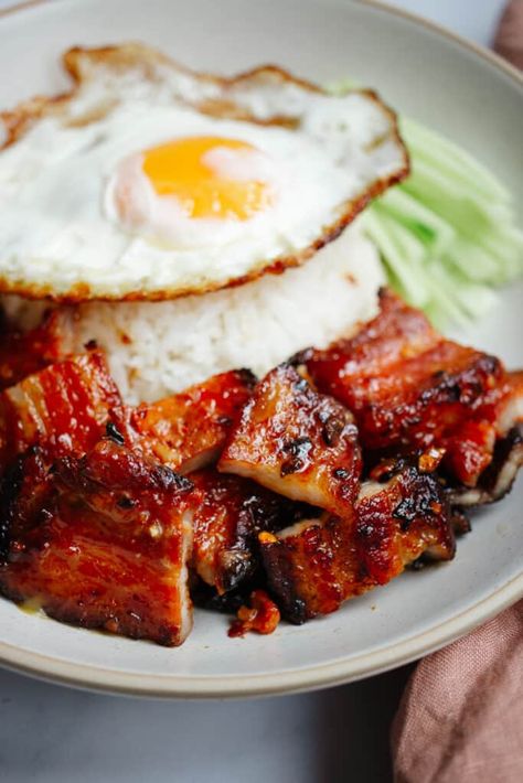 Pork Tocino Recipe, Tocino Recipe, Pork Tocino, Filipino Pork Recipes, Easy Comfort Food Recipes, Sweet Bacon, Filipino Breakfast, Filipino Recipe, Pork Recipes For Dinner