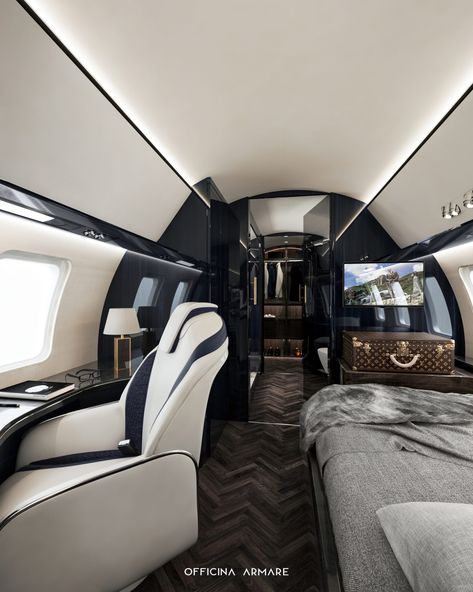 Bombardier Global 6000 Jet Design, Jet Aviation, Auto Jeep, Private Jet Interior, Master Suite Bedroom, Turbofan Engine, Luxury Jets, Luxury Private Jets, Casual Seating