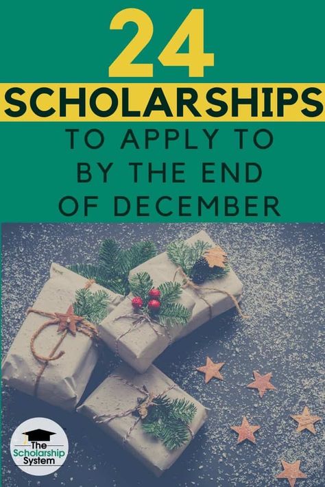 Scholarships For Graduate Students, Scholarship Essay Examples, Easy Scholarships, Scholarships For College Students, End Of December, School Scholarship, Ringing In The New Year, Senior Year Of High School, Scholarship Essay