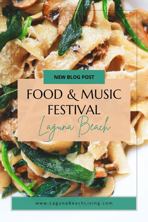 After a long year-and-a-half of that thing that shall not be named, it’s time to come together as a community to celebrate two of the best parts of living in Laguna: food and music! #foodandmusic #foodfestival #musicfestival #foodandmusicfestival #lagunabeach #lagunabeachliving Laguna Beach Restaurants, Brunch Spots, Beach Living, Best Places To Eat, Food Festival, Laguna Beach, Best Food, The Taste, Cold Brew