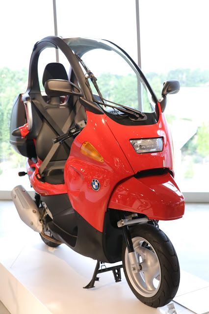 OldMotoDude: 2004 BMW C-1 on display at the Barber Vintage Motorsports Museum -- Birmingham, Alabama Bmw C1, Japanese Motorcycle, Italian Motorcycles, Motorcycle Equipment, The Barber, Leather Gear, Bmw Motorcycles, Race Engines, Birmingham Alabama