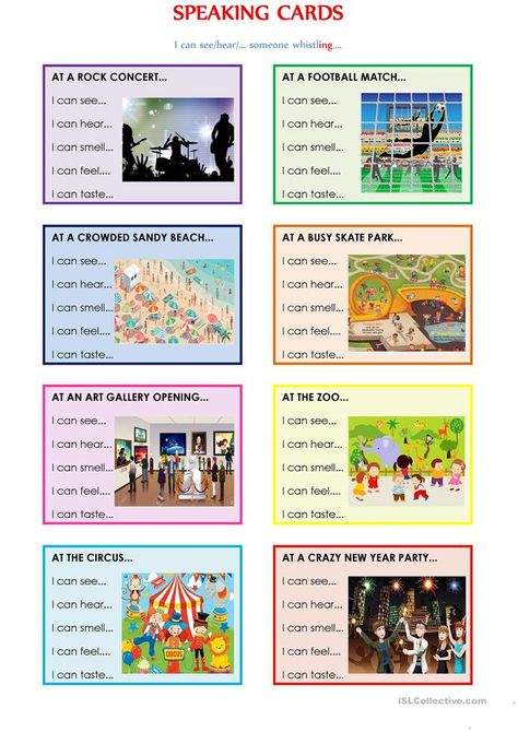 Speaking Worksheet, Speaking Activities English, Speaking Cards, Speaking Activity, Materi Bahasa Inggris, English Teaching Materials, English Games, Speaking Activities, English Worksheets For Kids