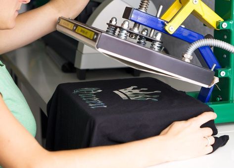 What is Sublimation Printing and How Does It Work? Heat Press Machine Tutorials, What Is Sublimation, Diy Graphic Tee, Heat Press Designs, 3d Printing Materials, Heat Press Transfers, Heat Press Machine, Big Design, How To Iron Clothes