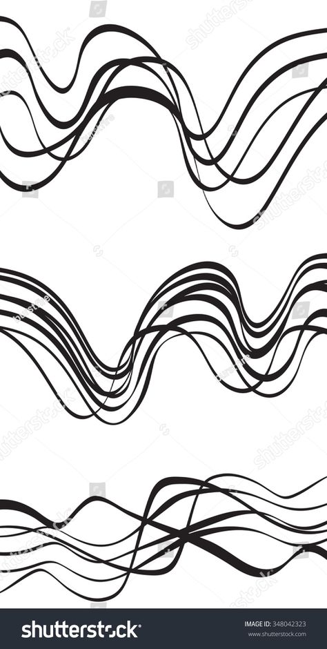 Abstract art vector. Abstract background with curvy, curved lines, shapes. #Ad , #ad, #vector#background#Abstract#art Curvy Line Art, Abstract Art Vector, 2d Abstract, Plant Style, Line Branding, Curved Lines, Background Abstract, Abstract Background, Vector Background