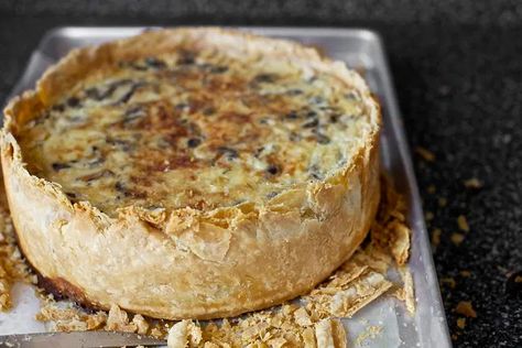 over-the-top mushroom quiche – smitten kitchen Best Quiche Recipes, Mushroom Quiche, Morning Brunch, Smitten Kitchen, Quiche Recipes, Feeding A Crowd, Breakfast For Dinner, It Goes On, Deep Dish