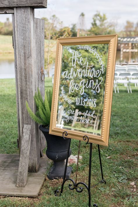 Welcome Mirror Sign, Wedding Mirror Sign, Welcome Mirror, Party Mirror, Mirror Wedding Signs, Wedding Mirror, Bridesmaid Luncheon, Beautiful Wedding Decorations, Kentucky Wedding