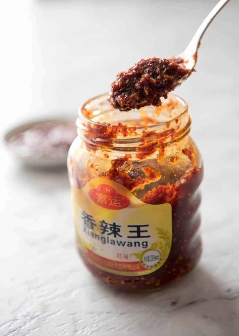 chinese-chilli-sauce-paste Noodles Chinese, Chinese Pork, Recipetin Eats, Chilli Paste, Fried Pork, Chilli Sauce, Ground Pork, Chicken Dishes, Food Videos