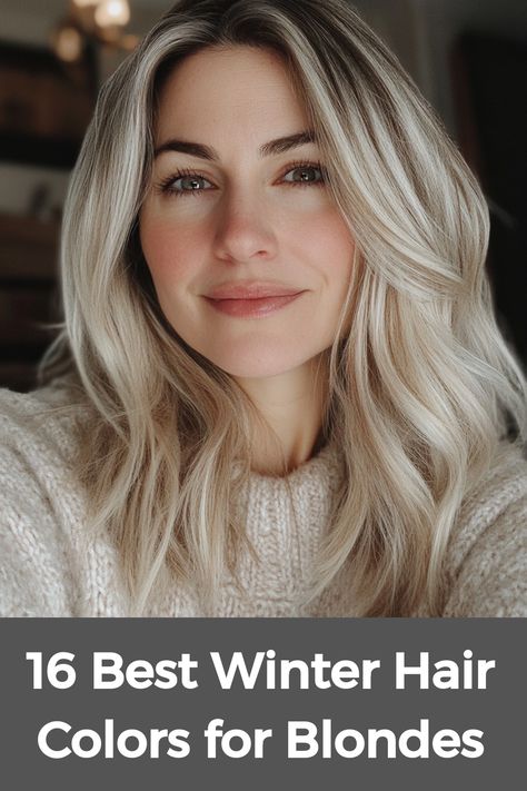 Rooty Icy Blonde Hair, Winter Bayalage Blonde, Level 10 Blonde Highlights, Blonde Color For Pale Skin, Blond Gray Hair Color Shades, Hair Ideas For Blue Eyes And Fair Skin, Flat Blonde Hair, Blonde Types Shades Color Charts, Blonde Winter Highlights