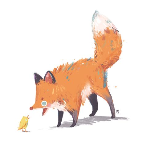 Animation Drawing, Illustration Projects, Animal Doodles, I Graduated, Illustration Animation, Undertale Drawings, Fox Art, Fantasy Art Landscapes, Animated Drawings