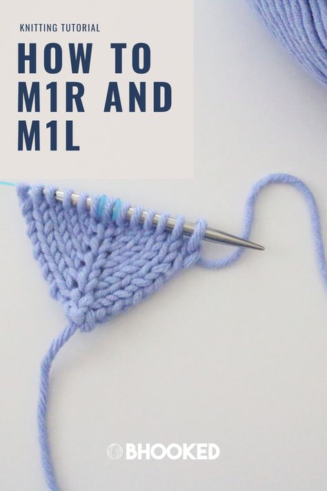 M1l Knitting, Knitting Increase, Knitting Hacks, Tutorial Amigurumi, Knitting Help, Knitting Stitches Tutorial, Knitting Basics, Knitting Blogs, Vogue Knitting