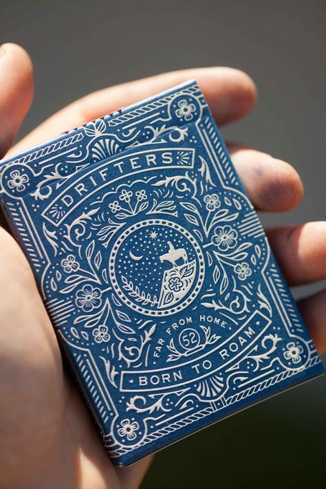 Clove St Press › Drifters Leather Graphic Design, Tarot Card Graphic Design, Tarot Design Illustration, Christmas Packaging Design Inspiration, Packaging Design Aesthetic, Christmas Graphic Design Inspiration, Navy Polos, Navy Aesthetic, Tarot Design