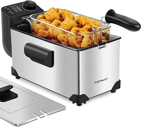 Chicken Tempura, Frying Chicken, Deep Fat Fryer, Electric Fryer, Electric Deep Fryer, Making French Fries, Deep Fryers, Recipe Icon, Deep Fryer