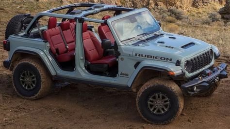 Jeep Wrangler Rubicon 392, Blue Jeep, Future Trucks, Jeep Wrangler Unlimited Rubicon, Jeep Rubicon, Wrangler Rubicon, Car Goals, Jeep Wrangler Rubicon, Truck Ideas