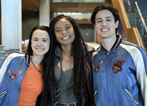 gen v cast the boys tv show bts jordan li london thor derek luh marie moreau jaz jasmine sinclair Gen V Cast, Marie Moreau, London Thor, Jordan Li, Derek Luh, The Boy Cast, Jaz Sinclair, Gen V, Medium Tv Show