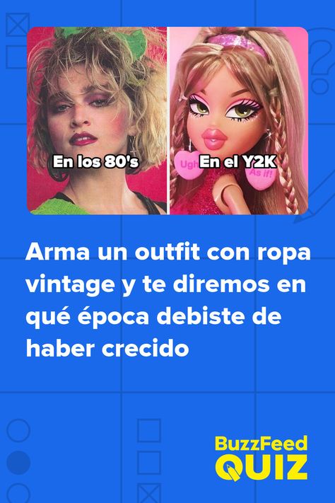 Arma un outfit con ropa vintage y te diremos en qué época debiste de haber crecido Outfits Aesthetic, Buzzfeed