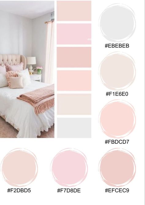 Pastel Colour Palette For Bedroom, Pastle Palete, Pastel Color Palette Hex Codes, Adult Bedroom Ideas Color Schemes, Pastel Hex Codes, Pallete Color Pastel, Hall Tree Ideas, Colour Palette Pastel, 3d Floor Plans