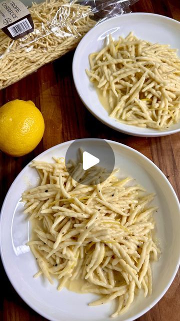 Alessandra Ciuffo on Instagram: "Trofie al limone 🍋 the first recipe to break in the new kitchen….

It all started at @cocopazzonyc on a late NYC summer night when we stumbled across a little gem that would make the most memorable impression. Tears may have been shed and FaceTimes made so share word of this incredible pasta dish we came across. Five years later, we’re in our new apartment and replicating it home ❤️❤️

Let me know if you want the recipe?!? ☺️" Trofie Pasta Recipes, Truffle Orzo Pasta, Trofie Pasta, Truffle Tagliatelle Recipe, Pasta With Truffle Oil, Lemon Pasta With Ricotta And Fresh Peas, Rigati-pasta Recipe, Home Made Pasta, Comfort Meals