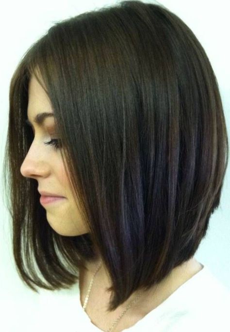 square face hairstyles Back Of Bob Haircut, Long Angled Bob Hairstyles, Bob Lung, Hairstyles Images, Hair Pics, Angled Bob Hairstyles, Square Face Hairstyles, Medium Bob Hairstyles, Long Bob Haircuts