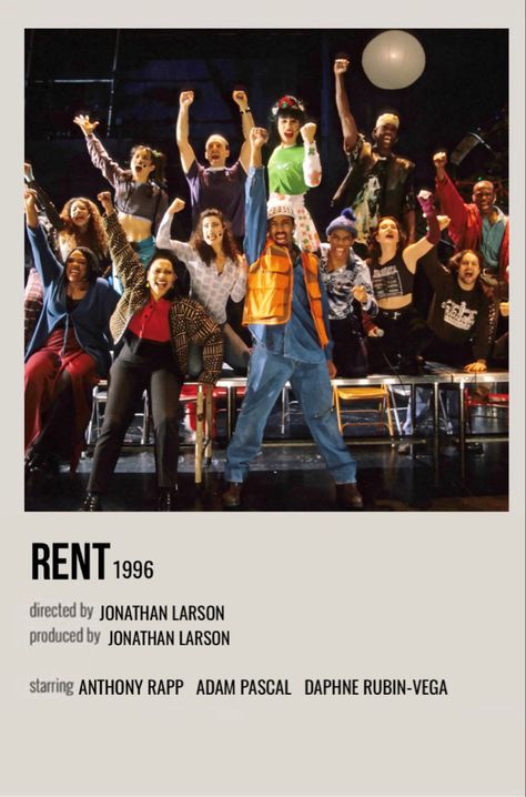 Rent Musical, Jonathan Larson, Musical Wallpaper, Broadway Posters, Dorm Posters, Musical Plays, Theatre Kid, Musical Movies, Book Fandoms