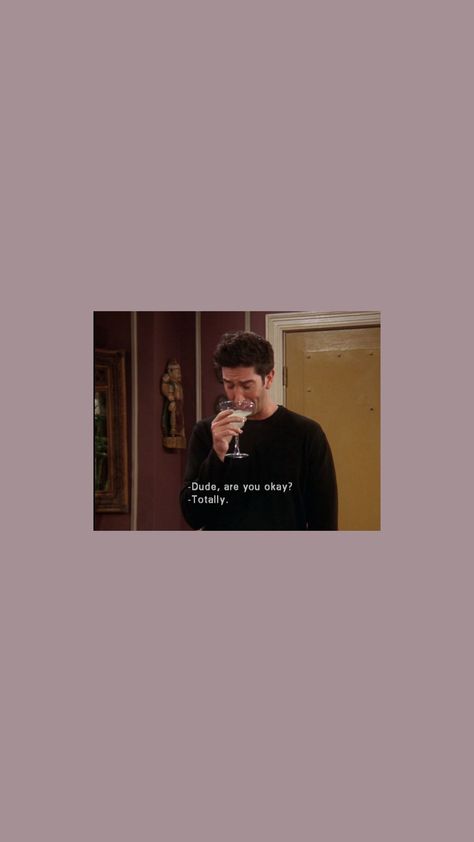 Funny Macbook Wallpaper, Sitcoms Quotes, Pivot Friends, Macbook Wallpapers, Friends Best Moments, Ross Geller, Friends Funny Moments, Friends Wallpaper, Pinterest Memes