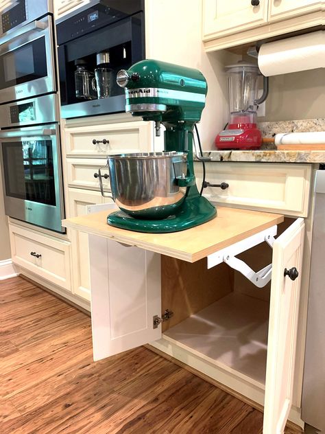 Kitchenw With Whitw Appliances, Hide Kitchen Appliances On Counter, Kitchen Appliance Storage The Home Depot, Kitchen Appliance Garage Storage, Kitchenaide Mixer Storage, Built In Cooling Rack Kitchen, Oven And Stove At End Of Cabinet Run, Kitchen Appliances Matching, Pop Up Appliance Shelf