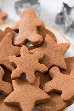 Ginger Food, Chewy Gingerbread Cookies, Gingerbread Cookies Decorated, Soft Gingerbread Cookies, Ginger Bread Cookies Recipe, Peanut Butter Desserts, Desserts Vegan, Stay Soft, Ultimate Christmas