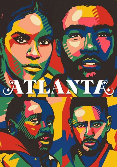 Atlanta Show, Economic Issues, Atlanta Art, Childish Gambino, Face To Face, Movie Buff, Great Movies, Album Art, Art Reference Photos