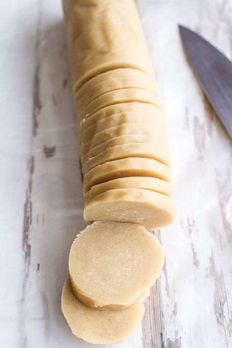 Easy Slice 'n' Bake Vanilla Bean Christmas Sugar Cookies w/Whipped Buttercream | halfbakedharvest.com, food, dessert, gifts, gift ideas, freeze and bake Whipped Buttercream, Easy Slice, Slow Cooker Desserts, Christmas Sugar Cookies, Christmas Cooking, Cookie Exchange, Cookies Brownies, Yummy Cookies, Cookies And Bars