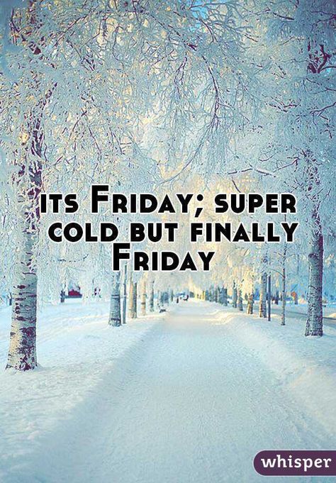 Put on those warmest socks and an extra sweatshirt! Going to be a great day!!! Happy Friday Winter, Tgif Quotes, Cold Quotes, Friday Morning Quotes, Good Morning Winter, Unconditional Love Quotes, Good Morning Happy Friday, Good Morning Friday, Good Morning Post