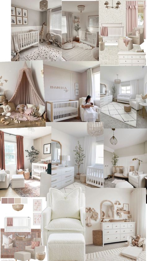 Nursery Mood Board, Baby Girl Nursery, Girl Nursery, Baby Nursery, Mood Board, Kids Room, Nursery, Child's Room