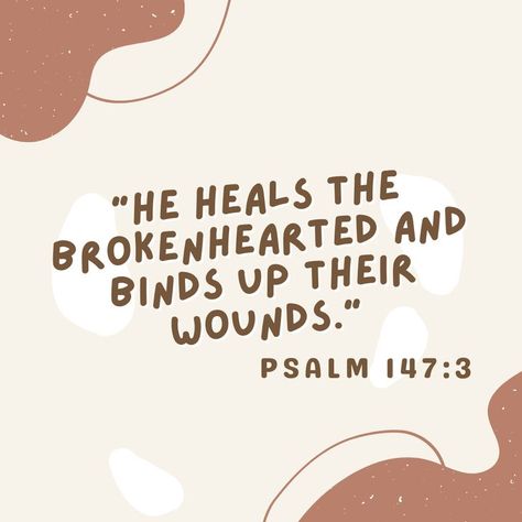 Bible Verse For Women, Healing Bible Verses, Healing Verses, Psalm 147, Biblical Marriage Quotes, Bible Verse Background, Healing Relationships, Bible Verses For Women, Hard Quotes