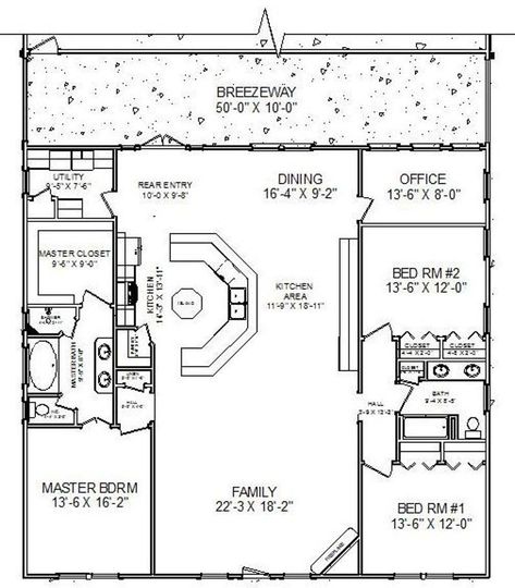 Best floor plan design services online. Outsource your 2D or 3D floor plan project and get it done quickly and at Barn Homes Floor Plans, Pole Barn House Plans, Barn Style House Plans, Small House Floor Plans, Building Plans House, Barndominium Floor Plans, 3d Floor, Barn Style House, House Plans Farmhouse