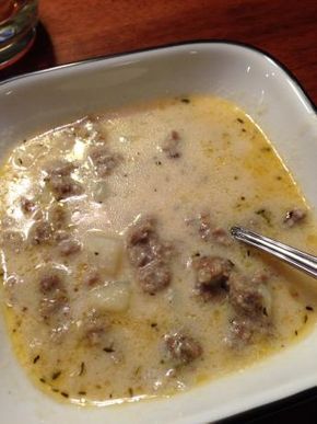 Sausage And Potato Soup, Sausage Cabbage, Spaghetti Vongole, Sausage Potato Soup, Jimmy Dean Sausage, Sausage Potato, Sausage Potatoes, Jimmy Dean, Crock Pot Recipes